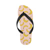 Banana Pattern Print Design BA06 Flip Flops-JorJune