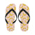 Banana Pattern Print Design BA06 Flip Flops-JorJune