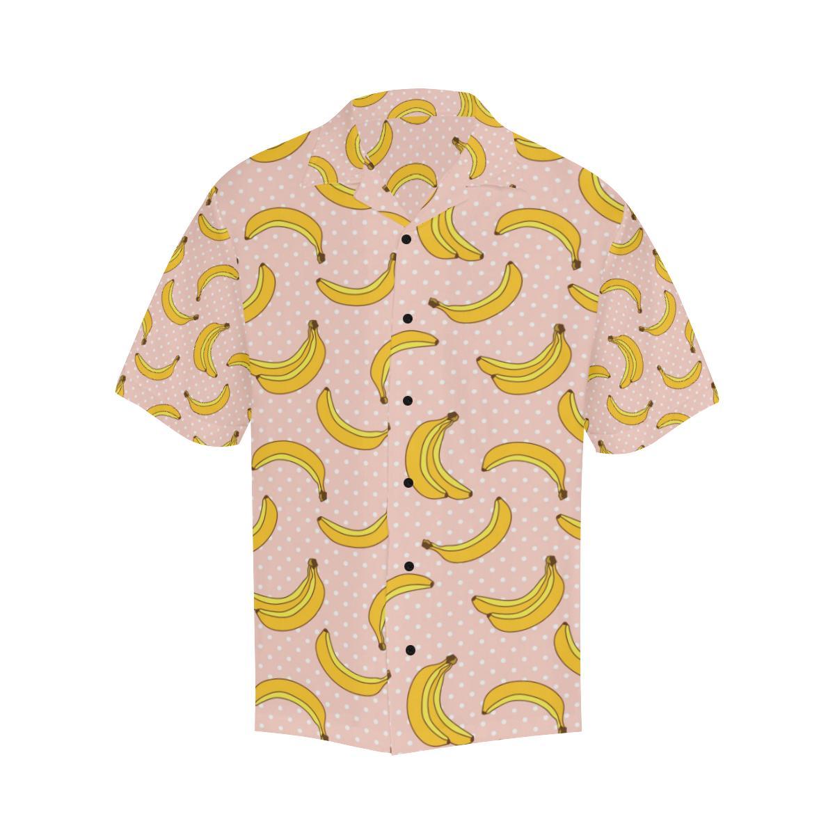 Banana Pattern Print Design BA06 Men Hawaiian Shirt-JorJune