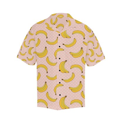 Banana Pattern Print Design BA06 Men Hawaiian Shirt-JorJune