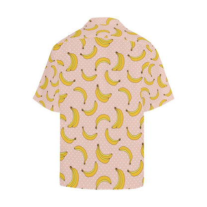 Banana Pattern Print Design BA06 Men Hawaiian Shirt-JorJune
