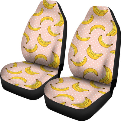 Banana Pattern Print Design BA06 Universal Fit Car Seat Covers