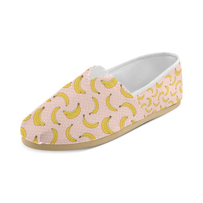 Banana Pattern Print Design BA06 Women Casual Shoes-JorJune.com