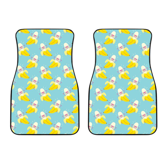 Banana Pattern Print Design BA07 Car Floor Mats-JorJune