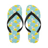 Banana Pattern Print Design BA07 Flip Flops-JorJune