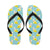 Banana Pattern Print Design BA07 Flip Flops-JorJune