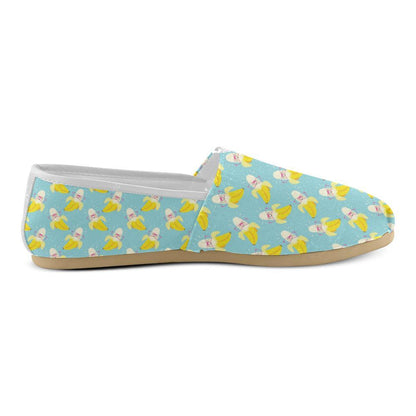 Banana Pattern Print Design BA07 Women Casual Shoes-JorJune.com