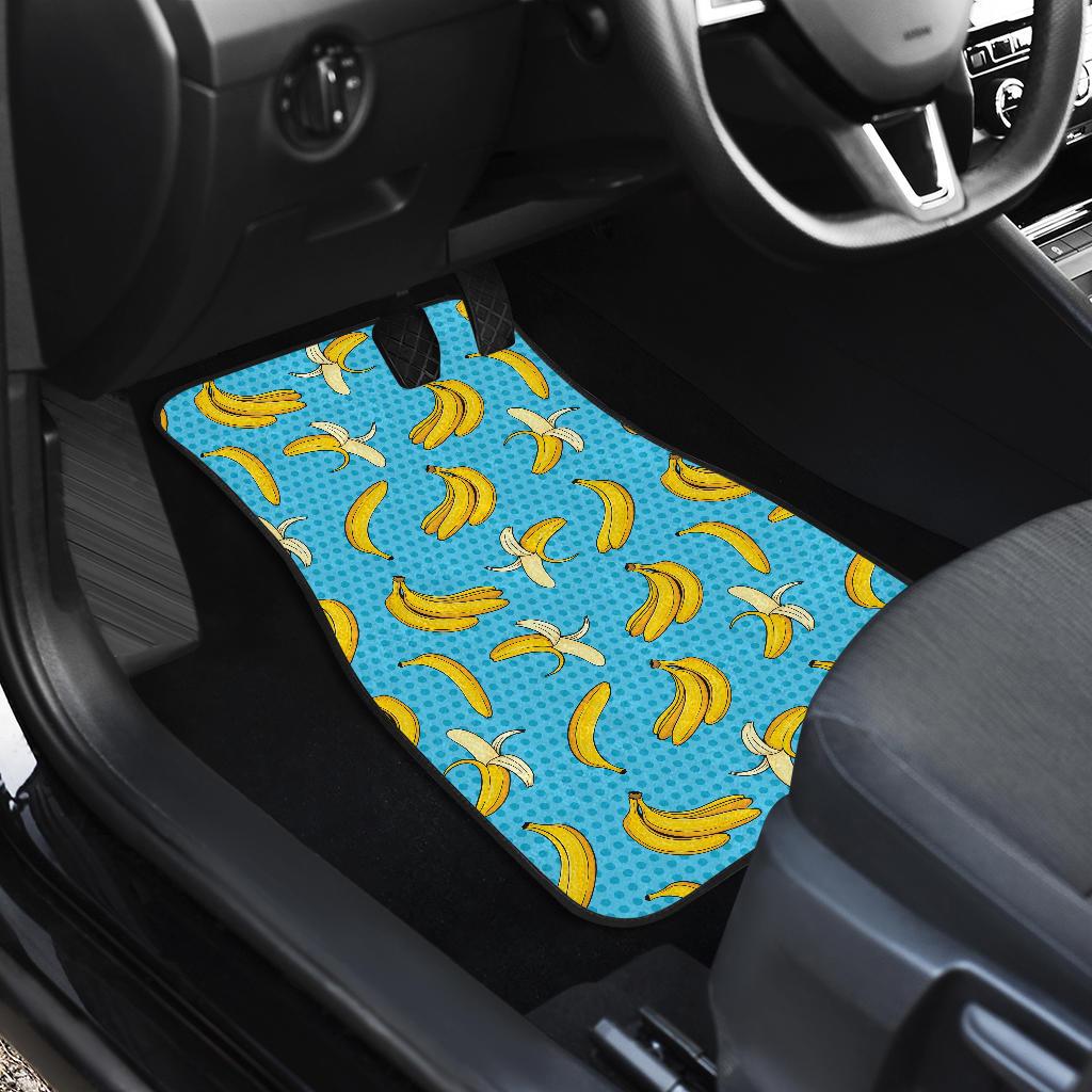 Banana Pattern Print Design BA08 Car Floor Mats-JorJune