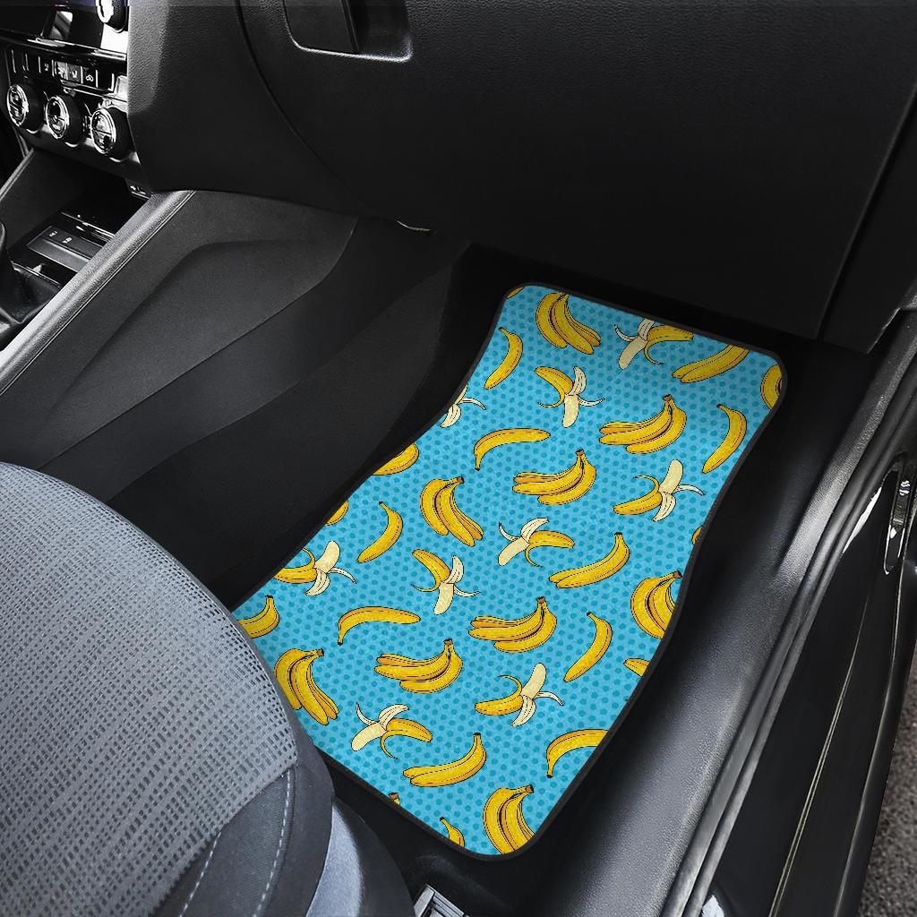 Banana Pattern Print Design BA08 Car Floor Mats-JorJune