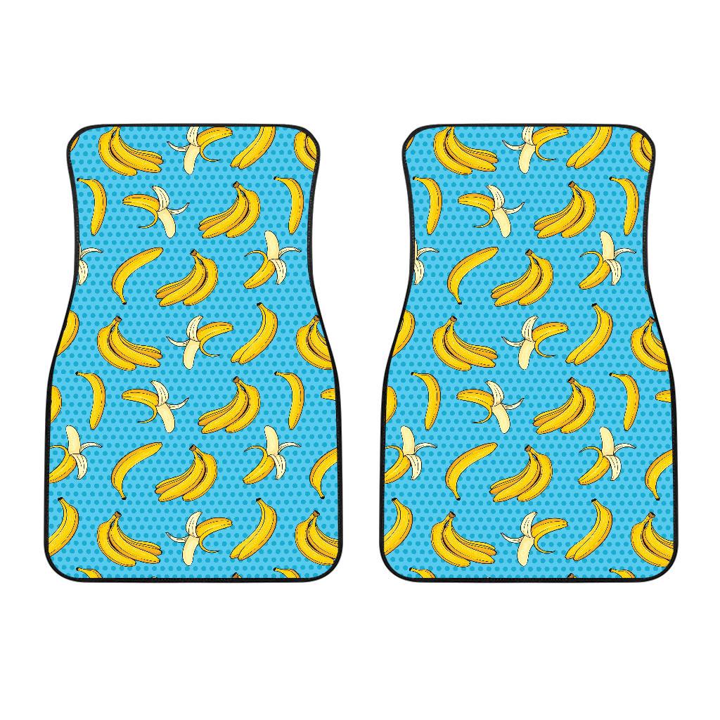 Banana Pattern Print Design BA08 Car Floor Mats-JorJune