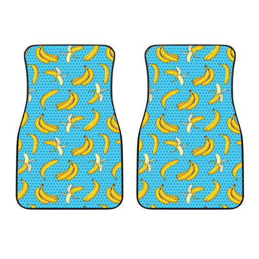 Banana Pattern Print Design BA08 Car Floor Mats-JorJune
