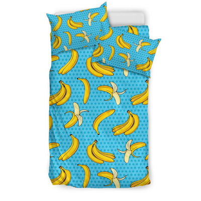 Banana Pattern Print Design BA08 Duvet Cover Bedding Set-JORJUNE.COM