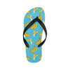 Banana Pattern Print Design BA08 Flip Flops-JorJune