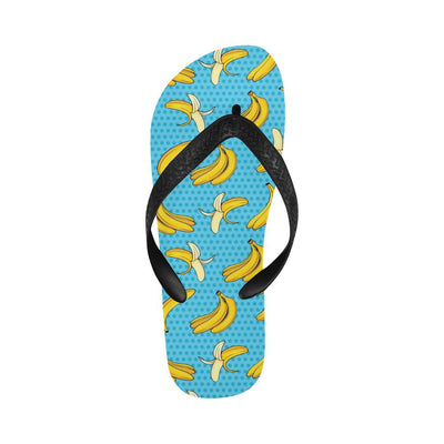 Banana Pattern Print Design BA08 Flip Flops-JorJune