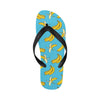 Banana Pattern Print Design BA08 Flip Flops-JorJune