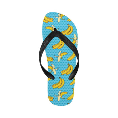 Banana Pattern Print Design BA08 Flip Flops-JorJune