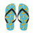 Banana Pattern Print Design BA08 Flip Flops-JorJune