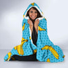 Banana Pattern Print Design BA08 Hooded Blanket-JORJUNE.COM