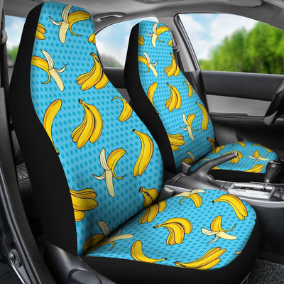 Banana Pattern Print Design BA08 Universal Fit Car Seat Covers