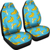 Banana Pattern Print Design BA08 Universal Fit Car Seat Covers