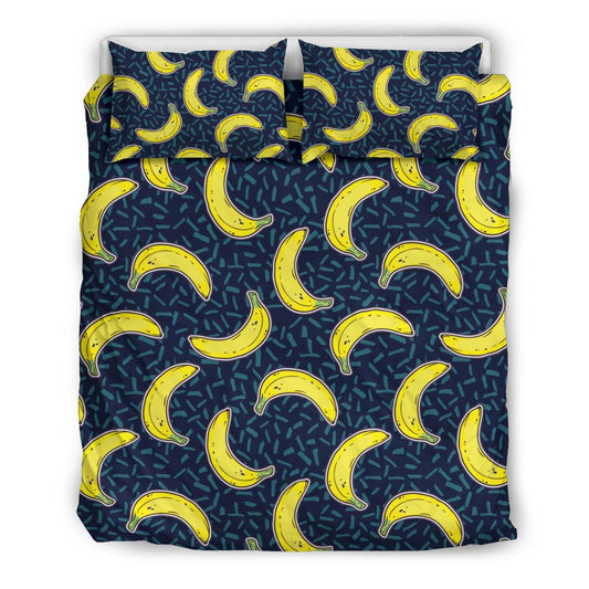 Banana Pattern Print Design BA09 Duvet Cover Bedding Set-JORJUNE.COM