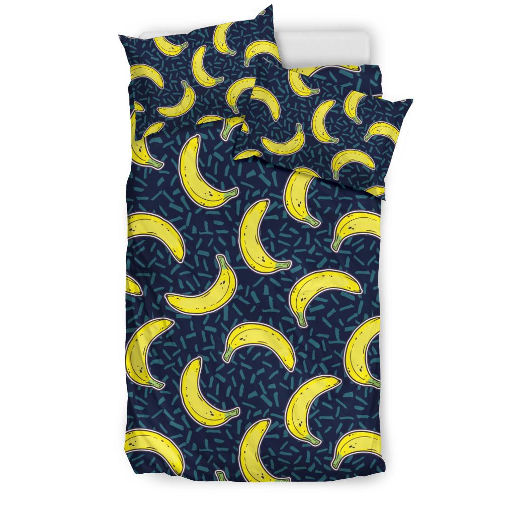 Banana Pattern Print Design BA09 Duvet Cover Bedding Set-JORJUNE.COM