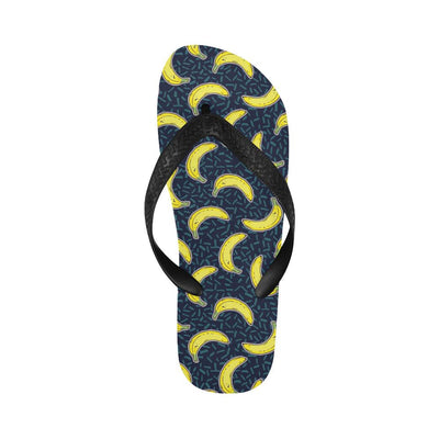 Banana Pattern Print Design BA09 Flip Flops-JorJune