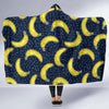 Banana Pattern Print Design BA09 Hooded Blanket-JORJUNE.COM