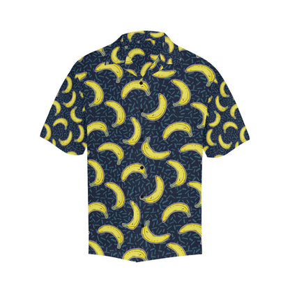 Banana Pattern Print Design BA09 Men Hawaiian Shirt-JorJune