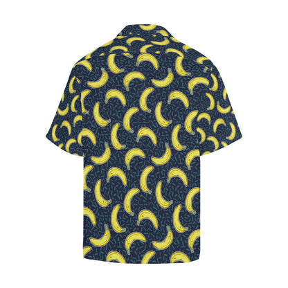 Banana Pattern Print Design BA09 Men Hawaiian Shirt-JorJune