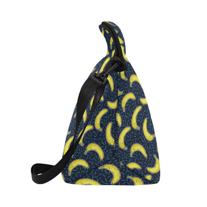 Banana Pattern Print Design BA09 Neoprene Lunch Bag-JorJune