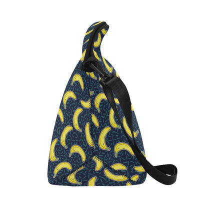 Banana Pattern Print Design BA09 Neoprene Lunch Bag-JorJune