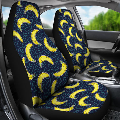 Banana Pattern Print Design BA09 Universal Fit Car Seat Covers