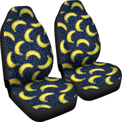 Banana Pattern Print Design BA09 Universal Fit Car Seat Covers