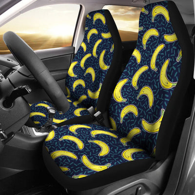 Banana Pattern Print Design BA09 Universal Fit Car Seat Covers