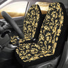 Baroque Golden Pattern Print Design 04 Car Seat Covers (Set of 2)-JORJUNE.COM