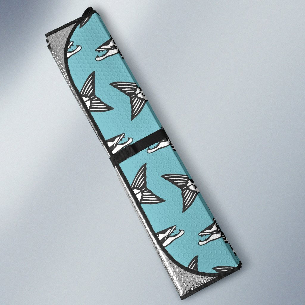 Barracuda Pattern Print Design 03 Car Sun Shade-JORJUNE.COM