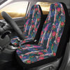 Barracuda with Folwer Pattern Print Design 01 Car Seat Covers (Set of 2)-JORJUNE.COM