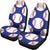 Baseball Blue Background Universal Fit Car Seat Covers