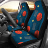 Basketball Classic Print Pattern Universal Fit Car Seat Covers