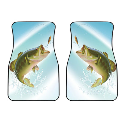 Bass Fishing Car Floor Mats