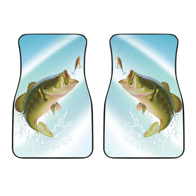 Bass Fishing Car Floor Mats