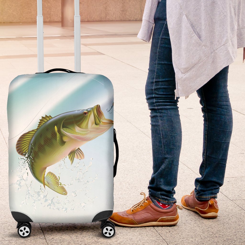 Bass Fishing Luggage Cover Protector - JorJune