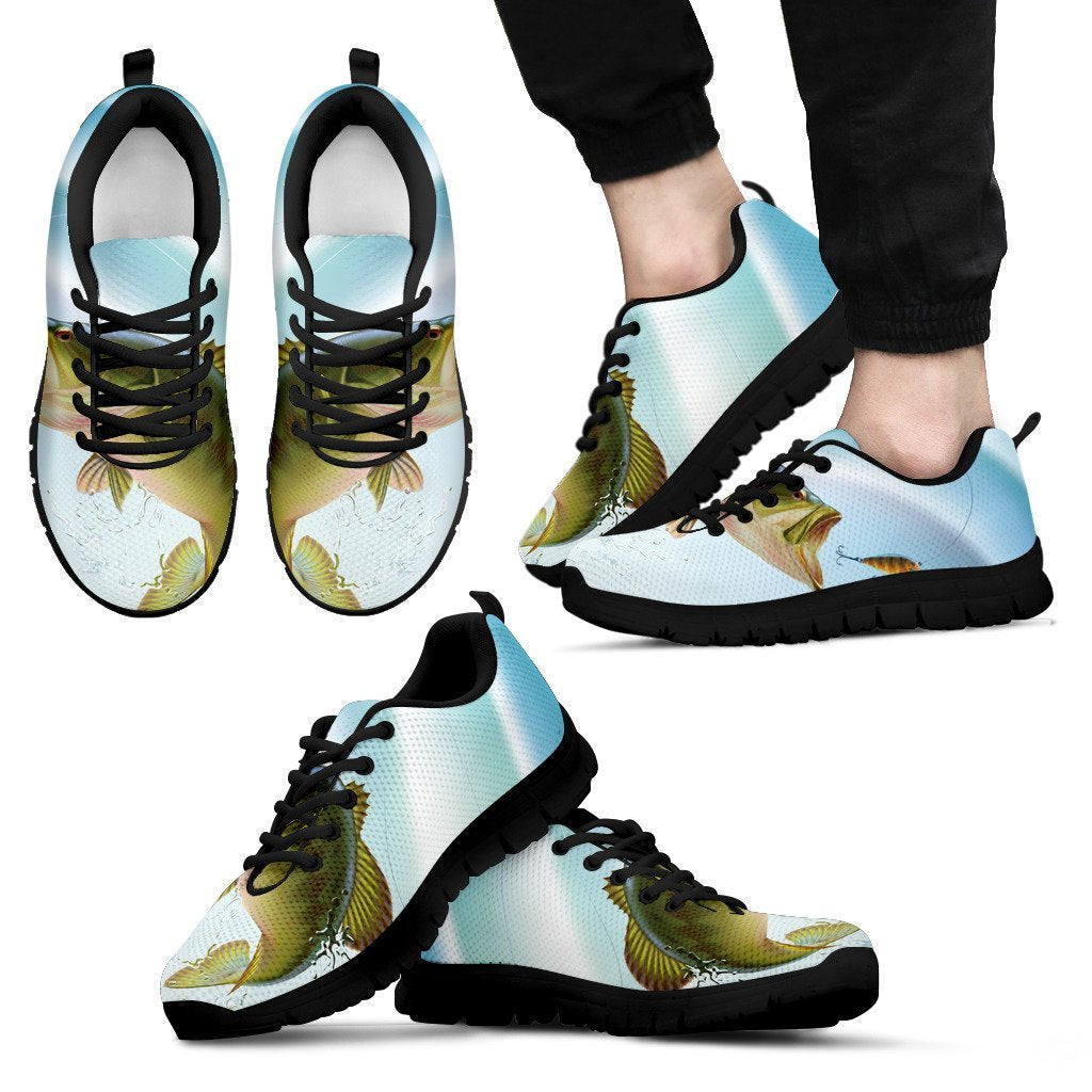 Bass Fishing Men Sneakers