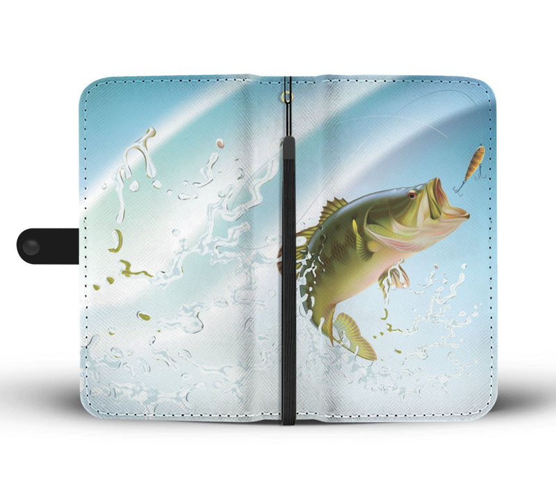 Bass Fishing Wallet Phone Case