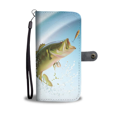 Bass Fishing Wallet Phone Case