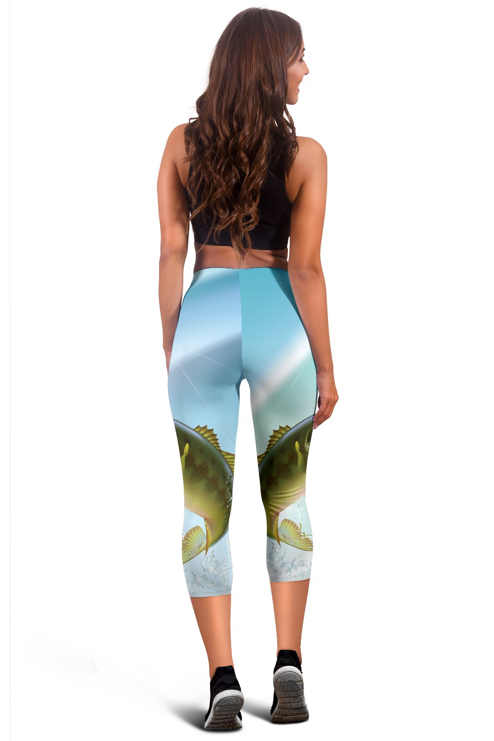 Bass Fishing Women Capris