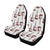 Bass Guitar Pattern Print Design 03 Car Seat Covers (Set of 2)-JORJUNE.COM