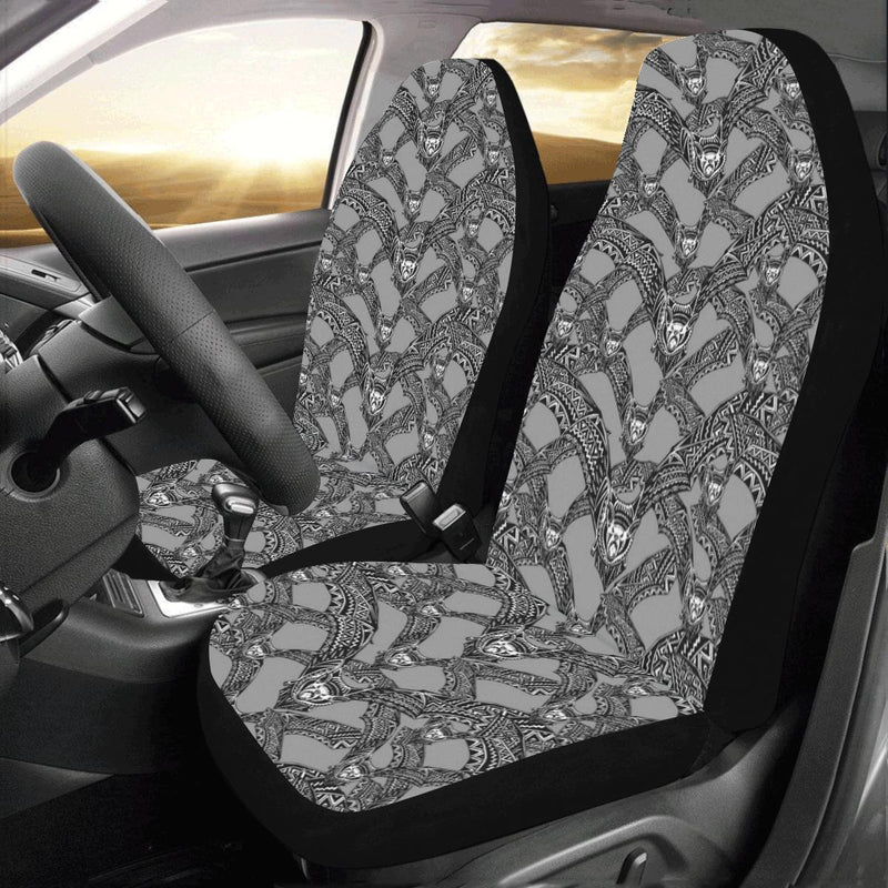 Bat Pattern Print Design 04 Car Seat Covers (Set of 2)-JORJUNE.COM