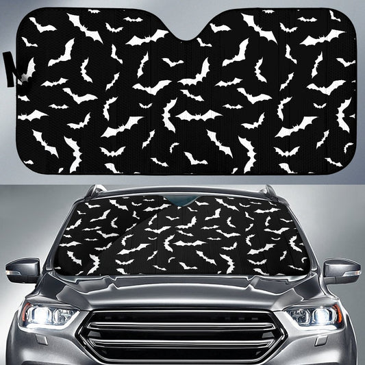 Bat Pattern Print Design 05 Car Sun Shade-JORJUNE.COM